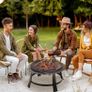 Outsunny outdoor fire pit with lid brand new Image 7