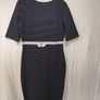 Paper Dolls navy white polkadot Mini dress size 16 Postage included Image 2