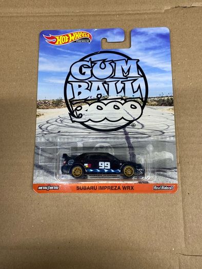 Subaru Impreza WRX Gum Ball 3000 Hot Wheels