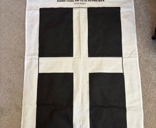 Vintage Flag of Cornwall Tea Towel
