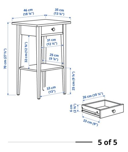 Ikea Hemnes Lockers x 2