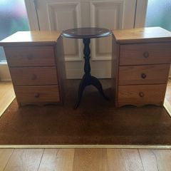 Bedside Lockers and small table