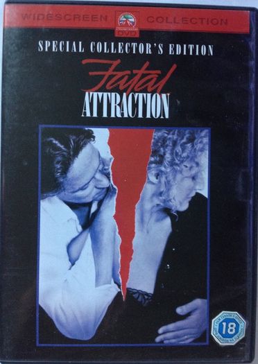 Fatal Attraction [1987] Michael Douglas, Anne Archer & Glenn Close [1xDVD Movie]