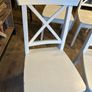 IKEA White Dining Chairs Image 2