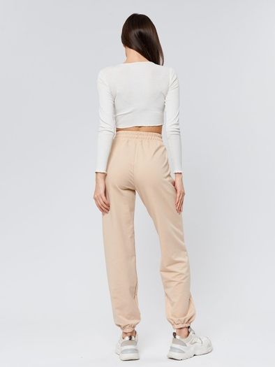 Stone casual joggers