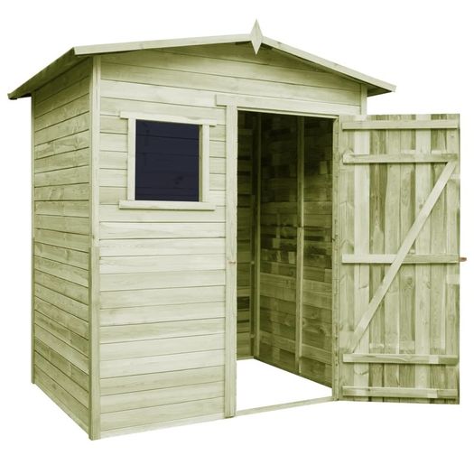 Garden House Shed 1.5x2 m Impregnated Pinewood