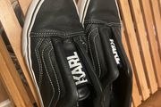 Vans x Karl Lagerfeld slip-on sneakers
