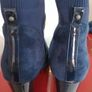 Navy  Swede boots Image 2