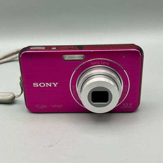 Sony Cyber-shot DSC-W310 12.1MP Digital Camera Pink - Full Kit