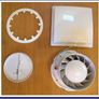 Bathroom Fan Extractor with LED Light Image 2