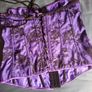 Black/purple corset top Image 3