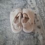 cream baby sandals Image 2
