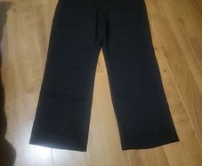 Black Wide Leg Trousers
