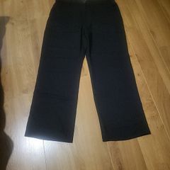 Black Wide Leg Trousers