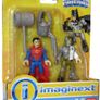 Fisher-Price Imaginext DC Super Friends Superman and Metallo Brand New Sealed Image 2