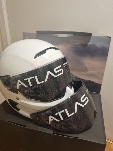 Helmet -Ruroc Ghost Carbon- Atlas 4.0 - XL