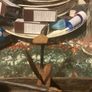 African hand craved fishing boat free postage Image 5
