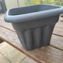 two plastic planters Image 2