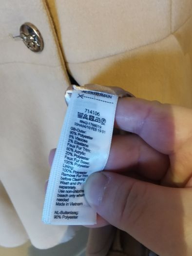 Monsoon girls coat 7-8yrs
