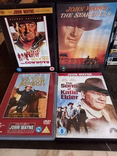Western Movie Dvd Collection Bundle Classic Vintage Films Magnificent Seven True Grit The Alamo Etc