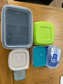 Selection of food storage containers