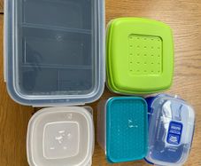 Selection of food storage containers
