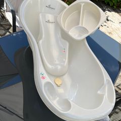 Baby Elegance baby bath with support and basin