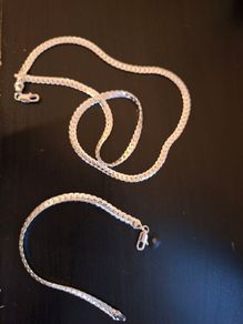 chain and bracelet