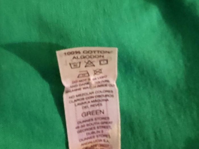 Dunnes green oversized tunic, Size 16-18