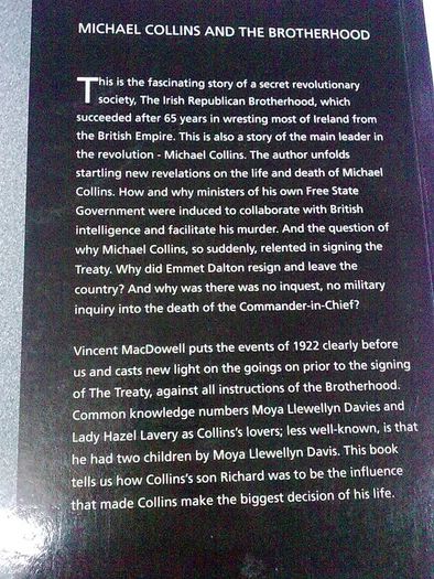 Michael Collins and the Brotherhood Ireland Irish history IRA Independence