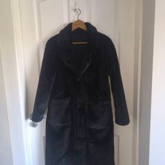 coat faux fur