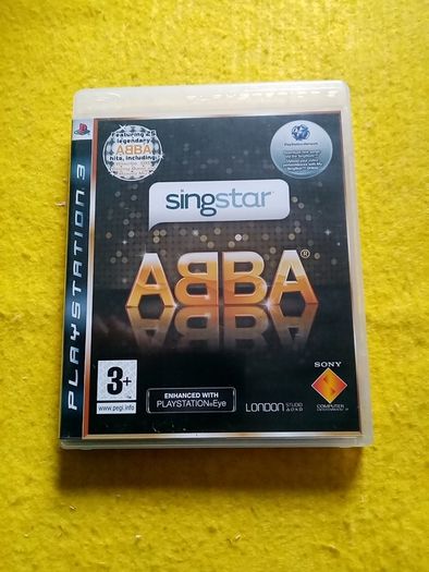 Singstar Abba PlayStation 3 ps3 games Original Pal version