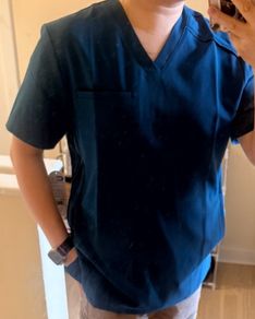 Stasis Scrub Top - Caribbean Color (Hospital Uniform) Small Brand New