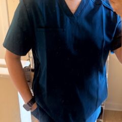 Stasis Scrub Top - Caribbean Color (Hospital Uniform) Small Brand New