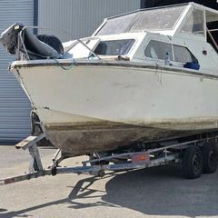 Shetland 640 project boat