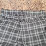 mens HOLLISTER Check trousers pants jeans stretchy denim cropped taper Size Large Image 10