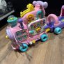 VTech Baby 4-in-1 Alphabet Train Ride On Pink Image 6