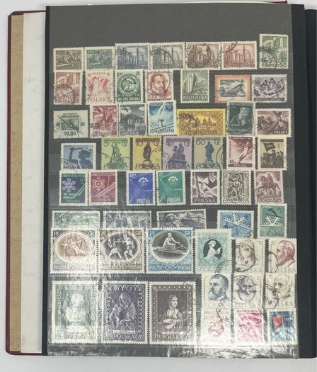 Collection: Poland Stamps mainly used however some mint noted along with some miniature sheets on 38 pages