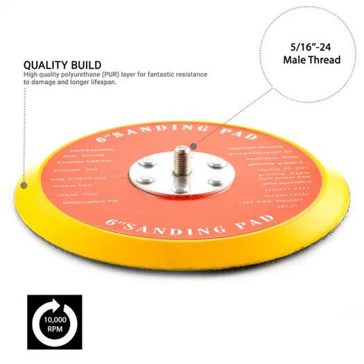 Glass Polish 16130 PRO-Line Detailing Foam Set / 6" 150mm