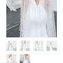 Love Story Bride - Olive Wedding Dress Cape Image 2