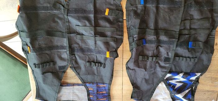 nerf Kids Tactical Vest & Ammo Storage Set for Nerf / Dart Blasters (Selling as 1 Lot)