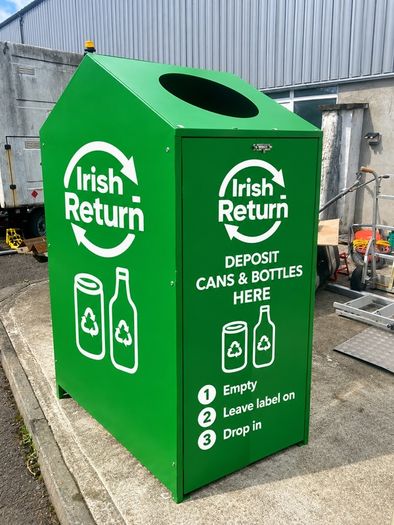 Recycle charity   Return collection bin