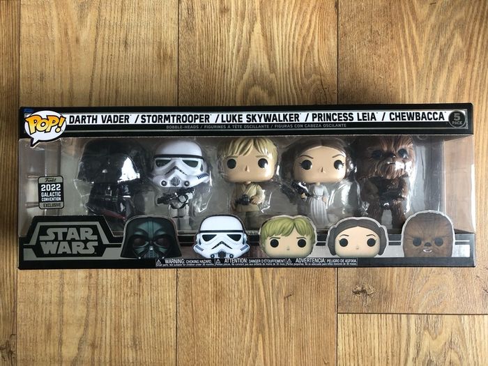 Funko Star Wars 5 Pack (2022 Galactic Convention)