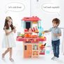 Pink Miniature Kitchen Play Set with 42 Accessories Image 6