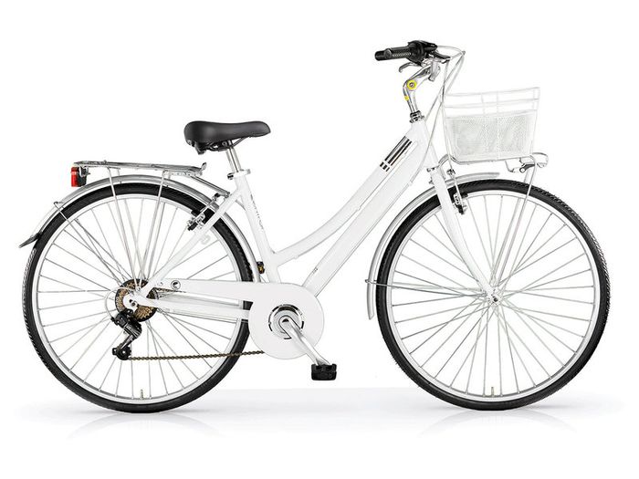 MBM Central Ladies Lightweight Aluminium City Bike White