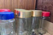 Glass Jars With Screw Cap Lids