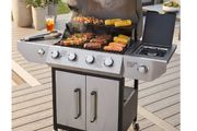 RoyalFlame 4+1 Gas BBQ Grill Station