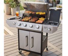 RoyalFlame 4+1 Gas BBQ Grill Station