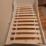 White wooden toddler bed Image 3
