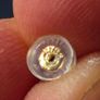 Lab grown diamond round stud earrings in 18k gold Image 10
